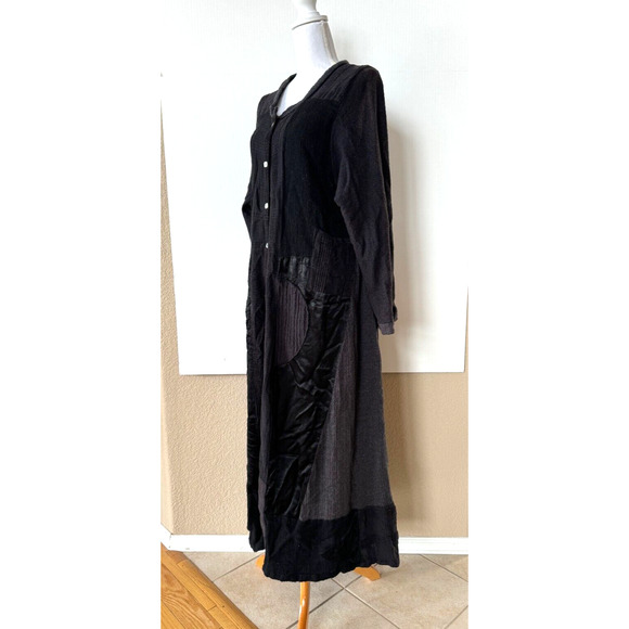 Vtg Kathy Kohberger Maxi Dress Sz S Goth Grunge Whimsigoth GoblinCore Festival - Picture 5 of 9